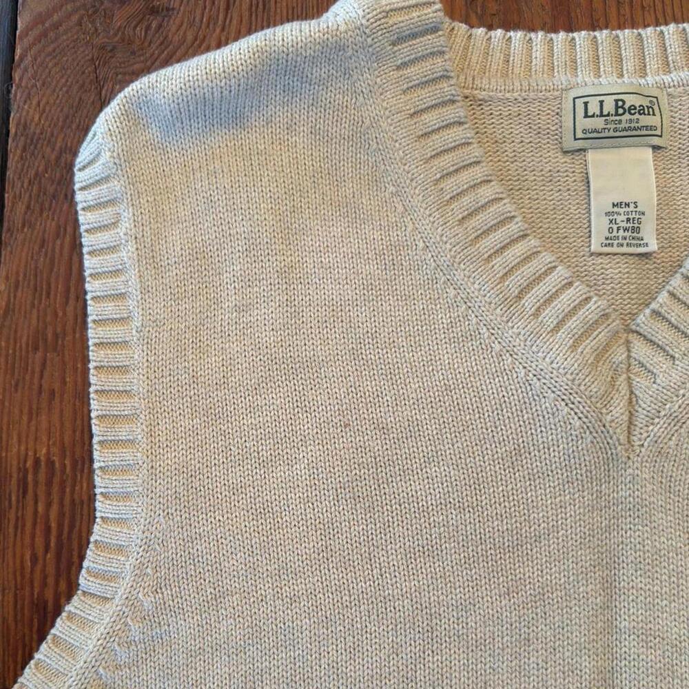 L.L.Bean sweater vest - Picture 4 of 5